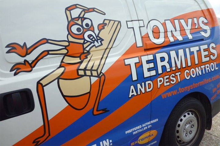 Termite Inspection Van
