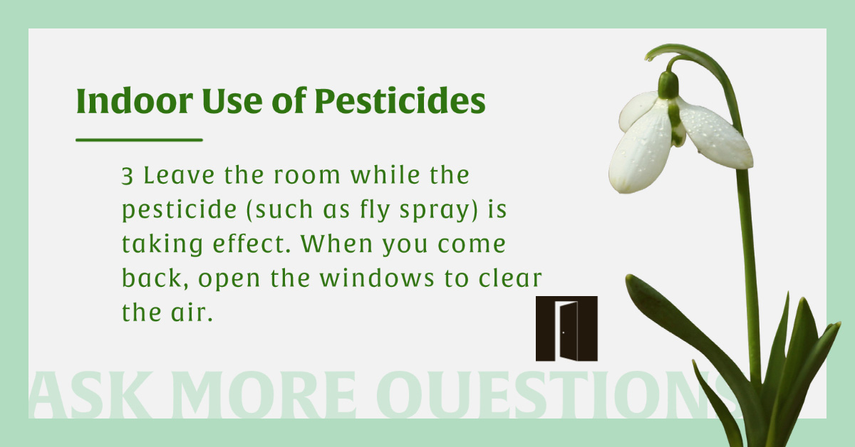 Indoor Use Of Pesticides